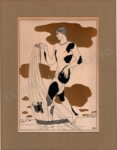 Nijinsky, Vaslav - Collection of 3 Unsigned Vintage Prints