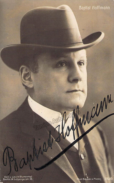 HOFFMANN, Baptiste