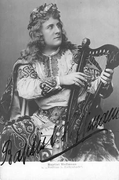 HOFFMANN, Baptist (Various Autographs)