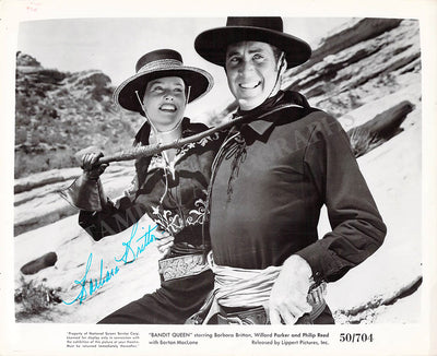Britton, Barbara - Signed Photo in "Bandit Queen"