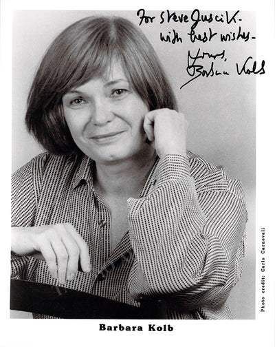 Kolb, Barbara - Signed Photograph
