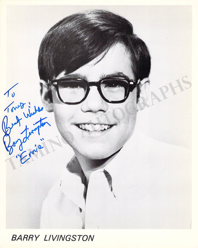 Livingston, Barry - Signed Photograph in "My Three Sons"