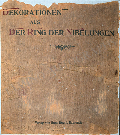 Bayreuth 1897 - Der Ring des Nibelungen- Collection of Original Prints