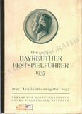 Bayreuth Festival - Bayreuther Festspielführer Book 1937