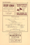 Bartok, Bela & Ditta - Double Signed Program 1940