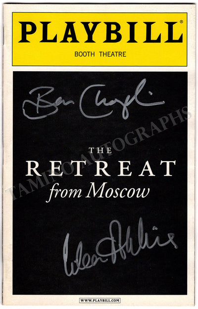 Chaplin, Ben - Atkins, Aileen - Signed Program "The Retreat from Moscow" 2004