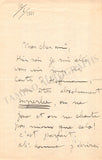 Godard, Benjamin - Autograph Letter Signed 1881