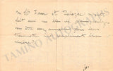Godard, Benjamin - Autograph Letter Signed 1881