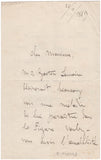 Godard, Benjamin - Set of 14 Signed Documents
