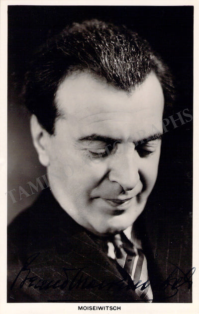 Moiseiwitsch, Benno - Signed Photograph