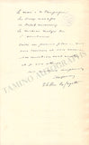 Coquelin, Benoit-Constant - Autograph Letter Signed
