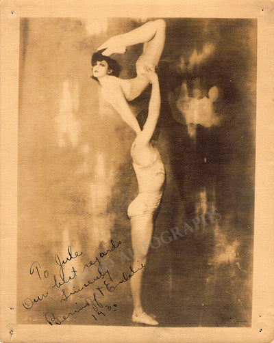 Broadway Performers & Artists - Autograph Lot 1920s-1940s