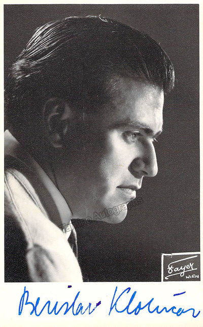 Klobucar, Berislav - Signed Photograph