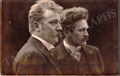 Stavenhagen, Bernard - Berber, Felix - Vintage Cabinet Photo