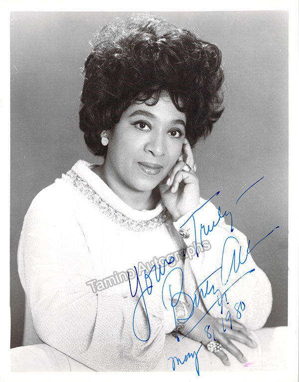 ALLEN, Betty (Various Autographs) Tamino