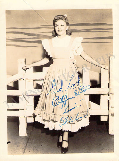 Watson, Betty Jane - Signed Photograph
