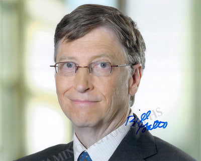 Gates, Bill - Signed Photograph