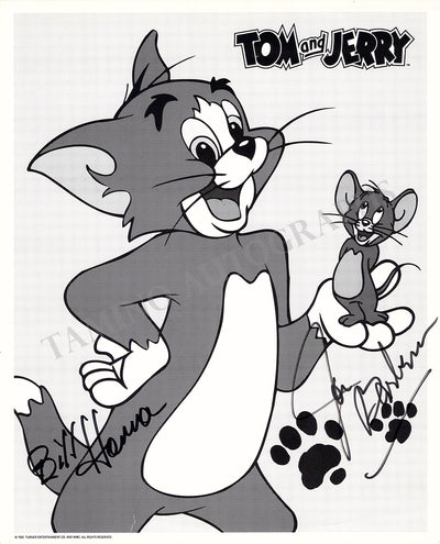 Hanna, Bill and Barbera, Joe - Signed Photo Tom & Jerry