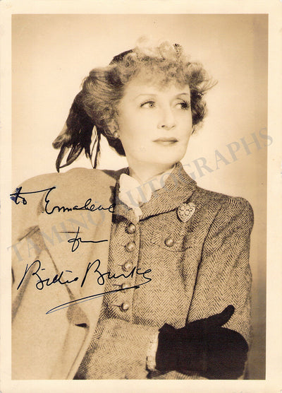 Burke, Billie - Signed Photograph