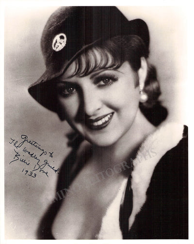 Dove, Billie - Signed Photograph 1933
