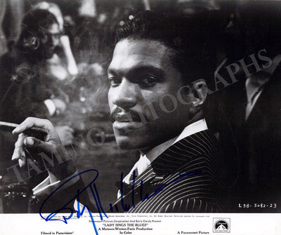 Williams, Billy Dee - Signed Photograph in "Lady Sings the Blues"