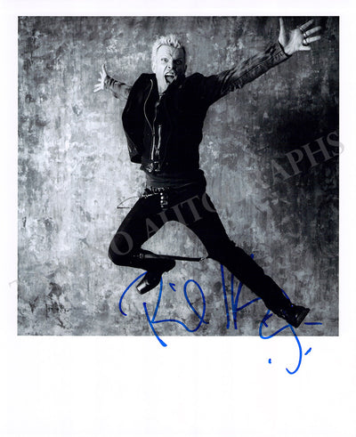 Idol, Billy - Signed Photograph