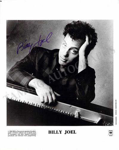 Joel, Billy - Signed Photograph 1985