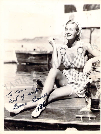 Barnes, Binnie - Signed Photograph