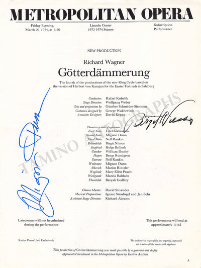 Nilsson, Birgit - Dunn, Mignon