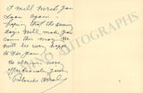 Arral, Blanche - Set of 5 Autograph Letters Signed 1940s