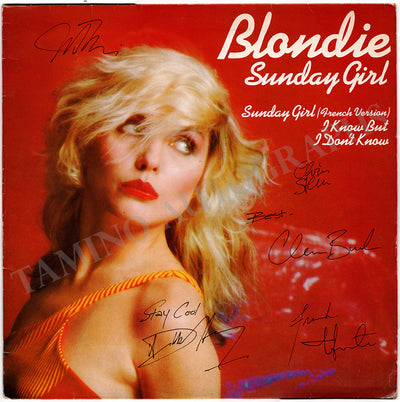 Blondie - Signed LP Album Record "Sunday Girl"