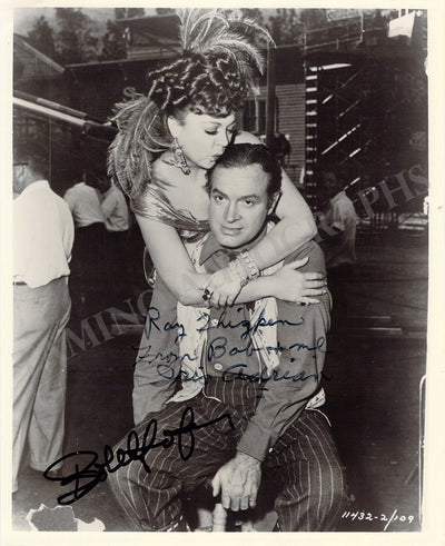Hope, Bob - Adrian, Iris - Signed Photograph in "The Paleface"