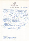 Christoff, Boris - Set of 2 Autograph Letters Signed 1967 & 1982