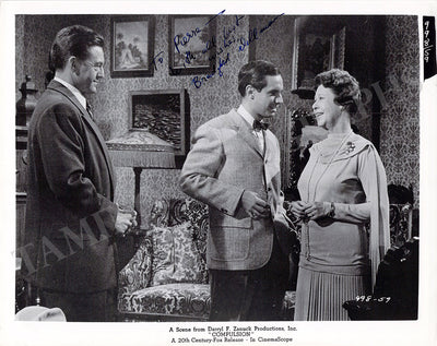 Dillman, Bradford - Signed Photograph in "Compulsion"