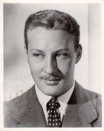 Morrison, Bret - Signed Photograph