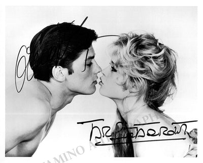 Delon, Alain - Bardot, Briggite - Signed Photograph