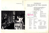Britten, Benjamin - Pears, Peter & Others - Signed Program The Turn of the Screw 1955