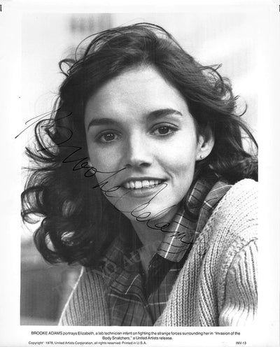 Adams, Brooke - Signed Photograph