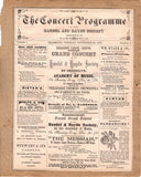 Thomas, Theodore - Program Clip New York 1875