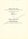 Walter, Bruno - Lot of 25 Unsigned Concert Programs 1931-1956