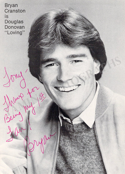 Cranston, Bryan - Signed Photograph