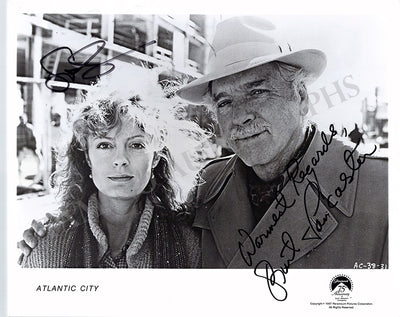 Lancaster, Burt - Sarandon, Susan - Signed Photograph in "Atlantic City"
