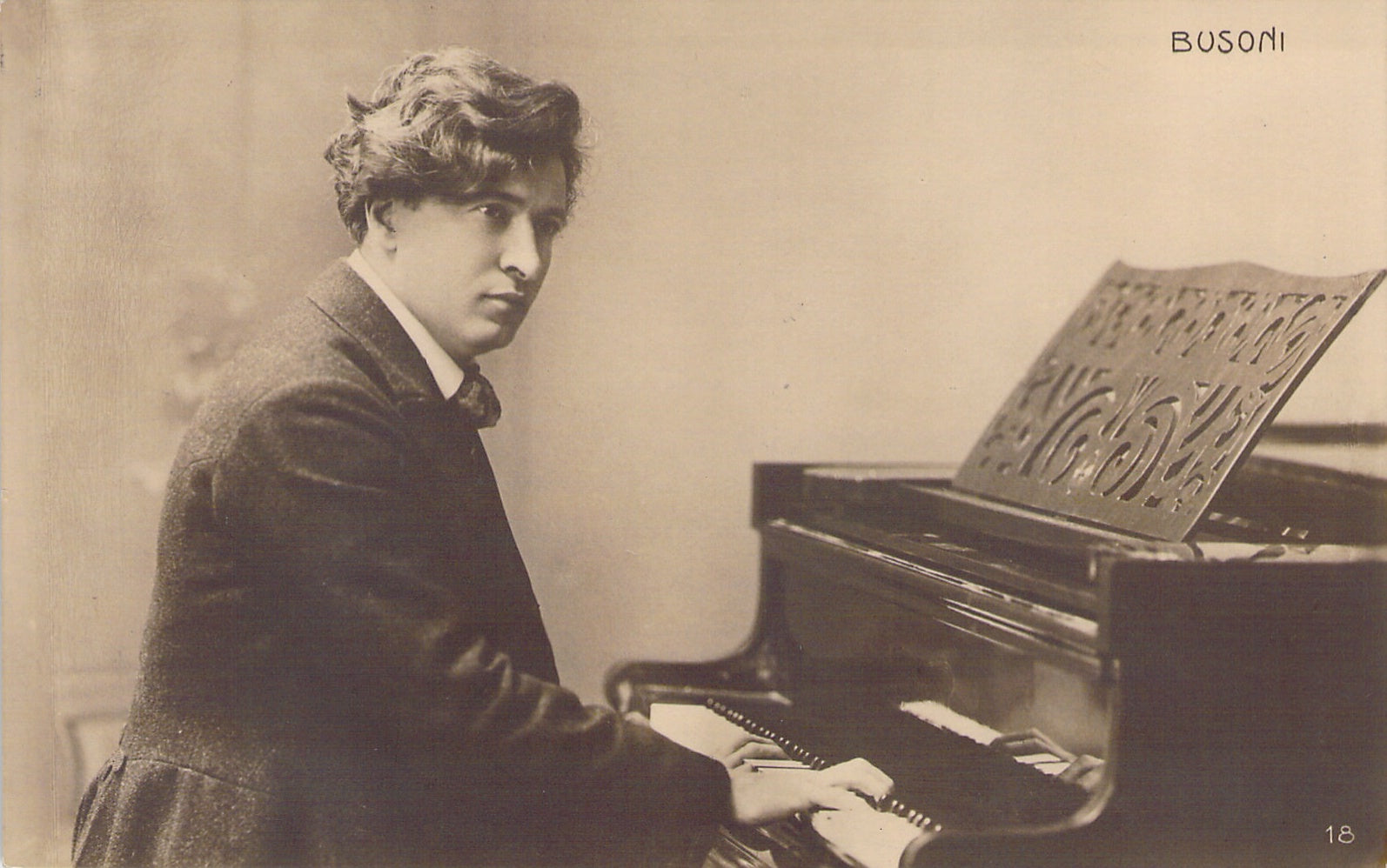 Composers Photo postcards Unsigned Letters A - D