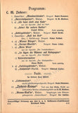 Ziehrer, Carl M. - Birthday Celebration Program Vienna 1913