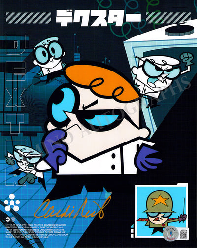 Milo, Candi - Signed Photograph in "Dexter Laboratory"