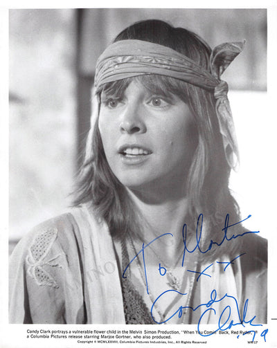 Clark, Candy - Signed Photograph 1979