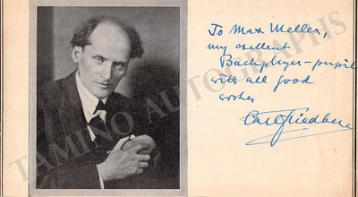 Friedberg, Carl - Signed Photograph