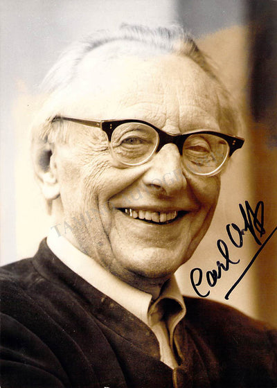 Orff, Carl - Signed Photograph