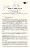 Ballet Dancers Signed Program Pages – Lot of 11 Pages