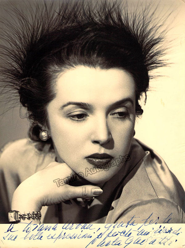 GAVAZZI Carla Various Autographs Tamino Autographs gavazzi-carla-various-autographs-tamino-autographs